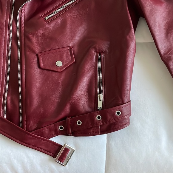 Faux leather jacket - Picture 2 of 4